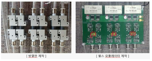 발열판 및 펄스 모듈레이터 제작