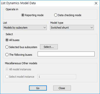 List Dynamic Model Data