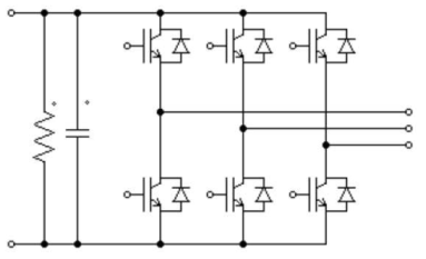 100kW IGBT 3상 인버터 모듈 구성