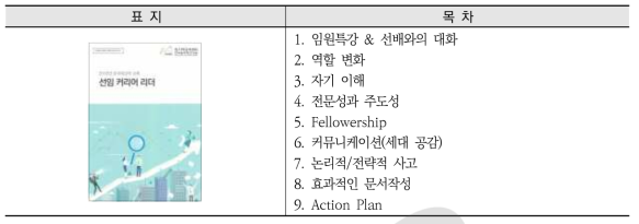 2019년 승격대상자교육(선임커리어리더)