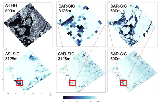 Sentinel-1 SAR를 이용한 AMSR2 기반 해빙농도의 다운 스케일링