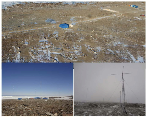 Vertical Incidence Pulsed Ionospheric Radar (VIPIR) installed at Jang Bogo Station, Antarctic in Feb. 2015 to monitor the polar ionosphere