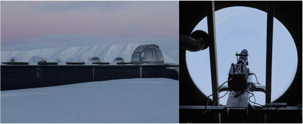 All Sky Camera installed at KHO, Svalbard, Norway to observe proton aurora near the polar cusp region