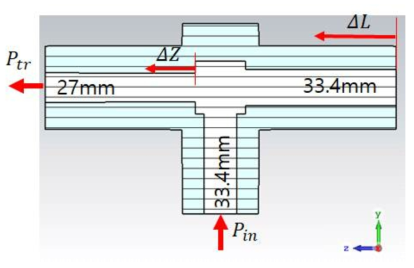 RF 해석을 위한 T-box 형상