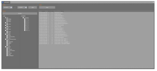 LOG RESEARCH Window