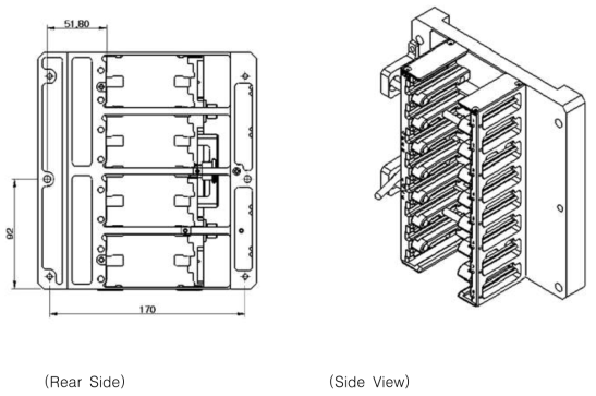 EK8000 Rack Rear Layout