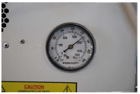 PCC 냉각기 냉매 압력 (270psig)