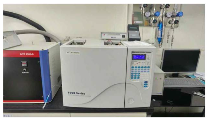 GC/PFPD(Gas chromatography-pulsed frame photometric detector)