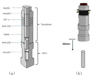 Structure of piezoelectric transducer used for the measurement of sound pressure level(SPL)