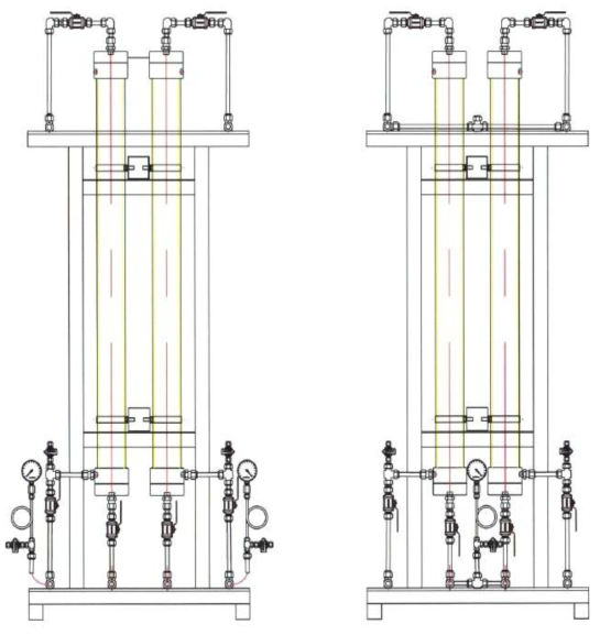 Membrane skid