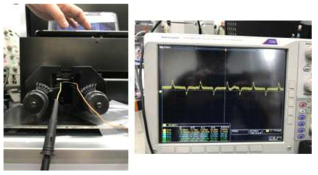 벤딩 머신(bending machine)과 오실로스코프(Oscilloscope)