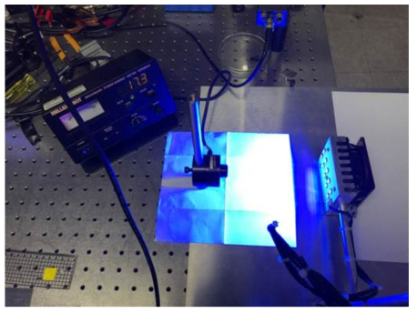 자외선 모듈의 빛 세기 측정 방법