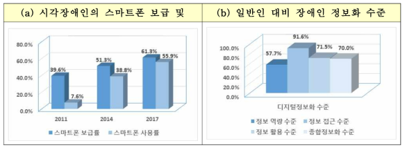 국내 시각장애인 현황 및 정보화 현황 조사/분석