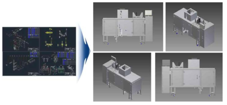 Vertical Packaging Unit 모델링