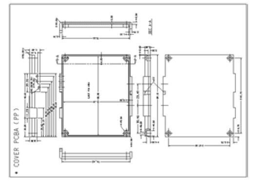 커버 PCBA 도면