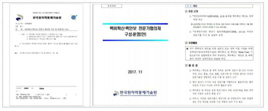 전문가 협의체 구성 및 운영 계획