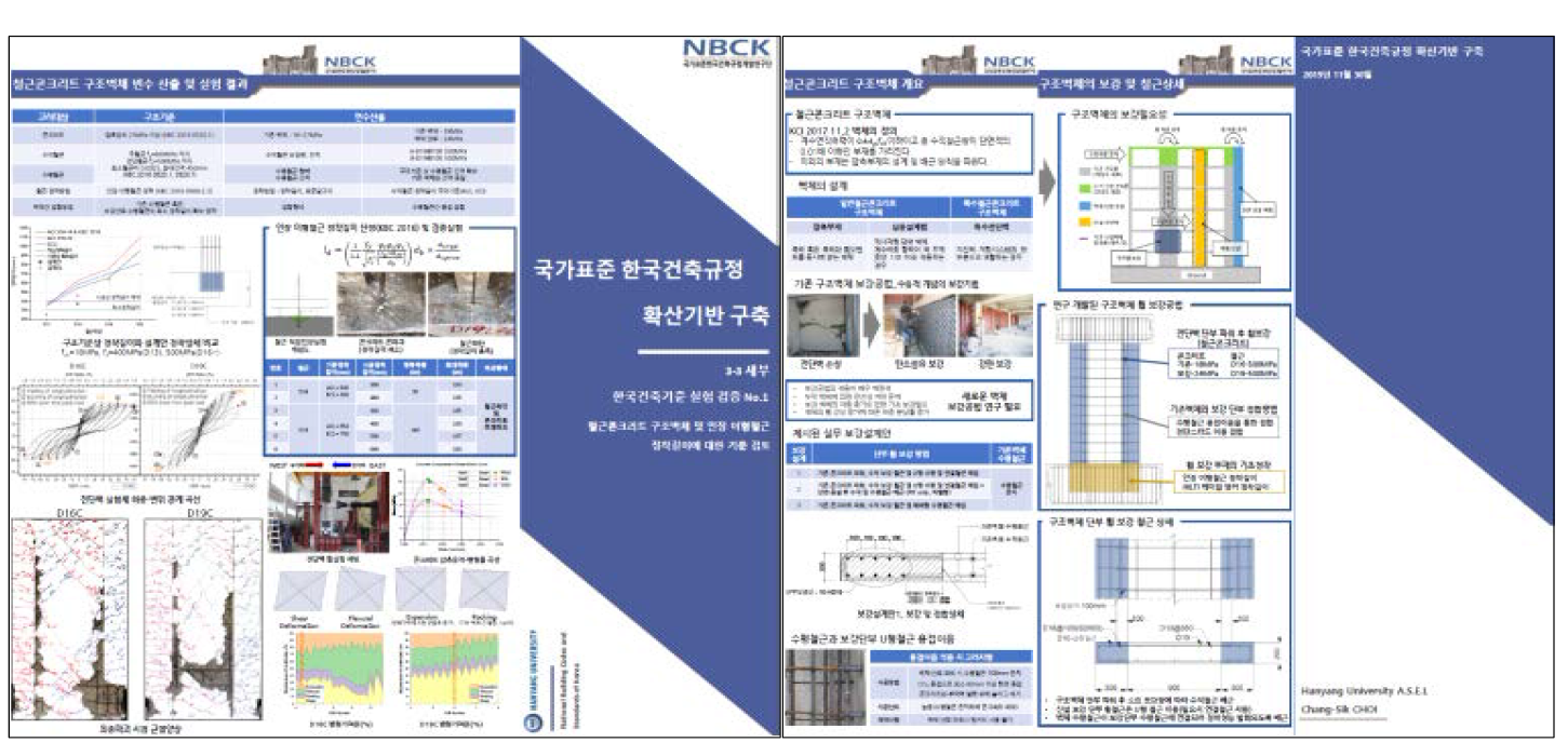 한국건축기준 실험 검증 No.1 – 국문 리플렛