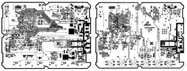 Monitoring Main(Ecanos) PCB Artwork 거버 이미지