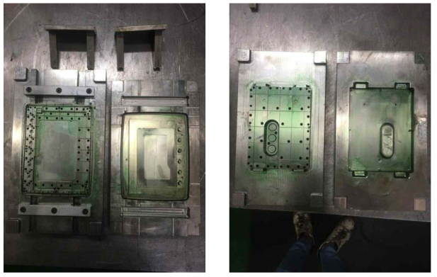 Monitoring 본체 금형 사진