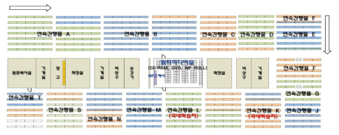 Bookcase Arrangement Map(4rd Floor)