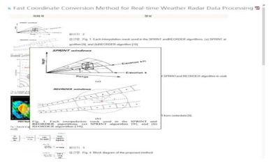 Example of construction of table and figure