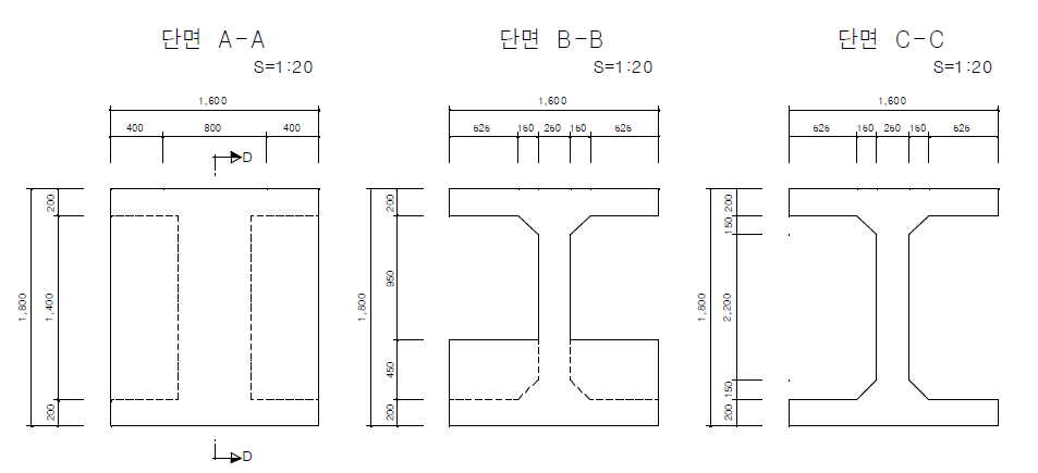 횡단면도