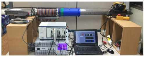 외부텐던 단면손상 NDE 기술 개발용 시스템