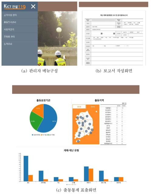 건설119 플랫폼 세부 기능