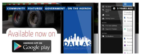 Dallas Sanitation Services 앱