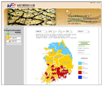 농업가뭄정보시스템
