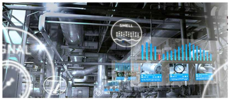 후지쯔사의 플랜트 유지관리에 AR 활용 사례