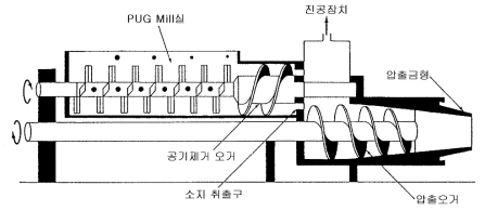 진공압출성형장치