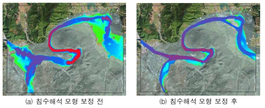 도문/남양 침수해석 모형의 적용(2016년 태풍 라이언록)