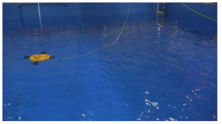 수중로봇복합실증센터 대수조 테스트
