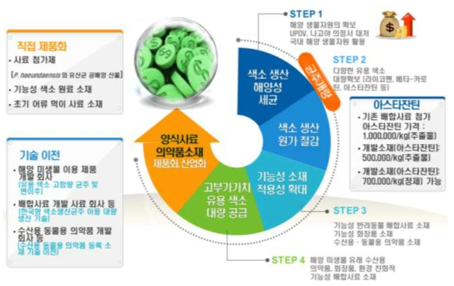 본 개발 소재의 적용 가능한 분야 및 활용성