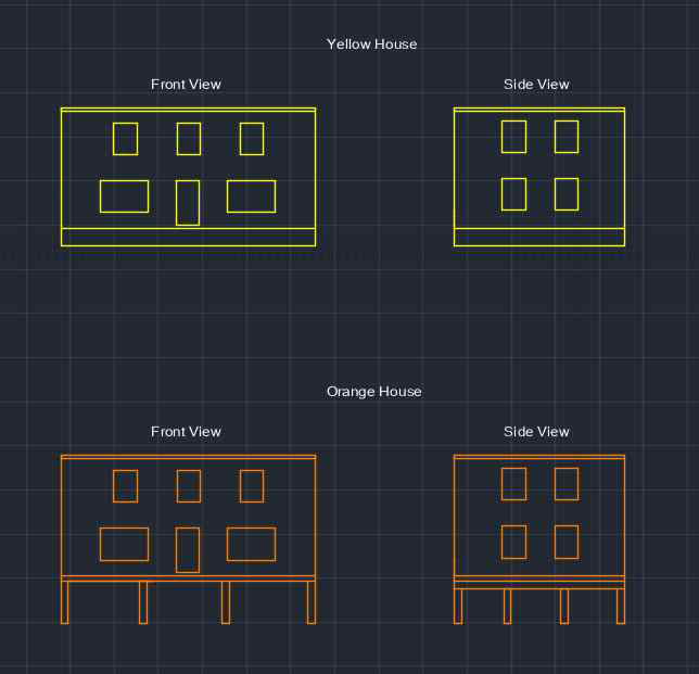 구조물의 cad file