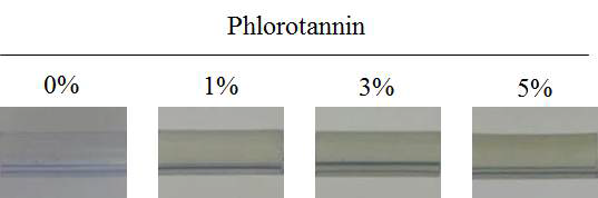 Phlorotannin으로 코팅 시킨 기도 내 삽관 튜브 비교 사진