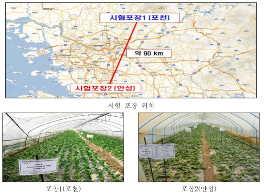 근대 시험포장 위치 및 전경사진