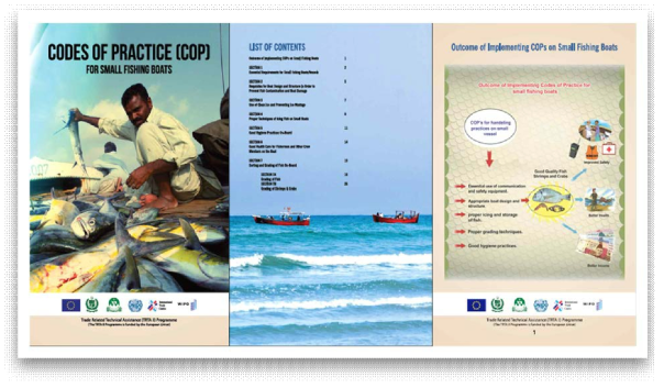 EU Codes of practice(COP) for small fishing boats (출처 : Trade Related Technical Assistance(TRTA II) Programme, funded by the EU)