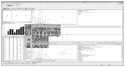 NIST mass spectra library