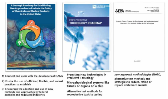 미국 ICCVAM, FDA, EPA의 동물대체시험법 관련 전략 보고서