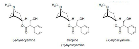 아트로핀의 구조 출처: EFSA Journal (2013)