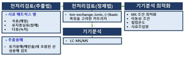 TA 시험법 개발 절차