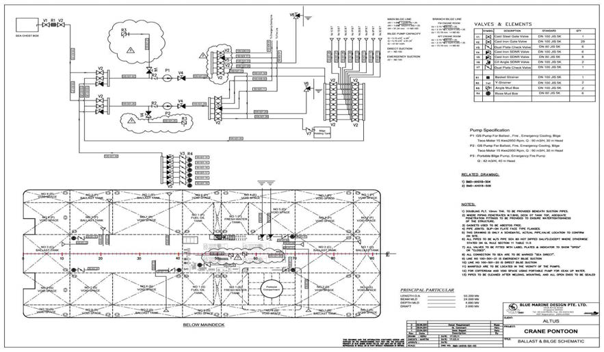 Schematic Pipe / P&ID Drawing