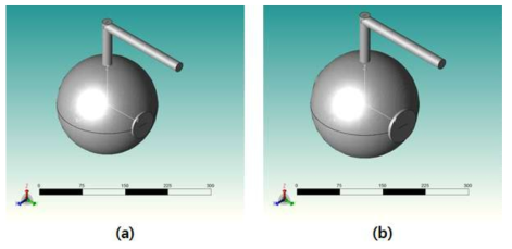 기자재 속성 테이블 적용: (a) P1=2, P2=2, A=177.8, (b) P1=2.5, P2=2.5, A=190.5