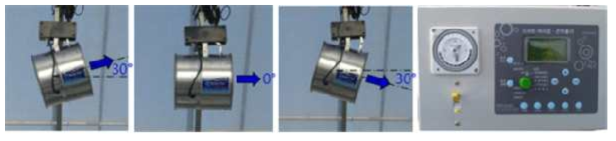 풍향 가변형 공기순환팬(풍향 3수준, 상향 최대 30°, 하향 최대 30°)