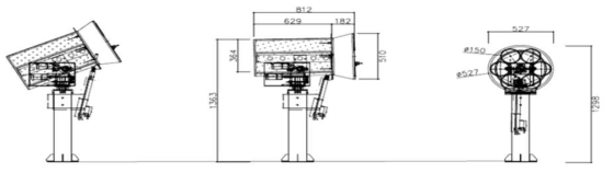 The design of solar light collector system