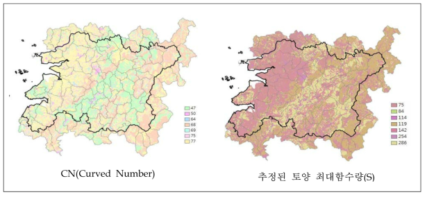 전북지역 조기경보 서비스 광역적용을 위한 기초 자료 예시
