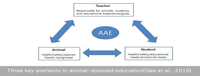 동물교감교육의 3가지 요소
