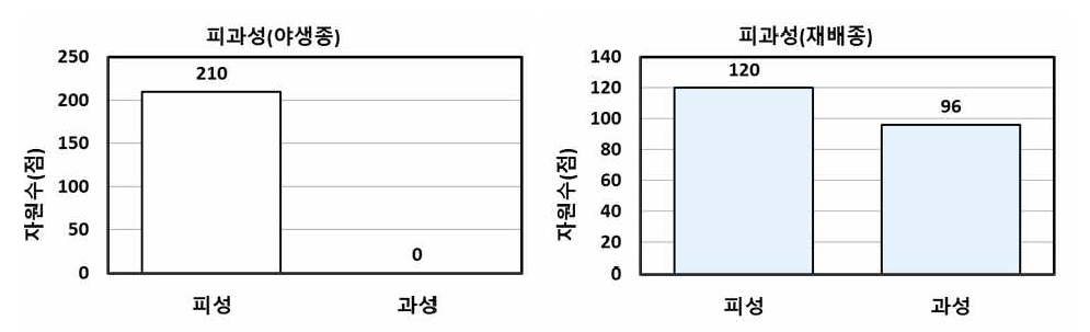 증식자원의 피과성 분포